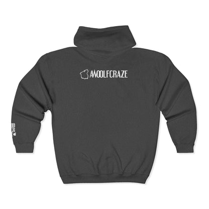 Hoodie - Zip Up - Embroidered