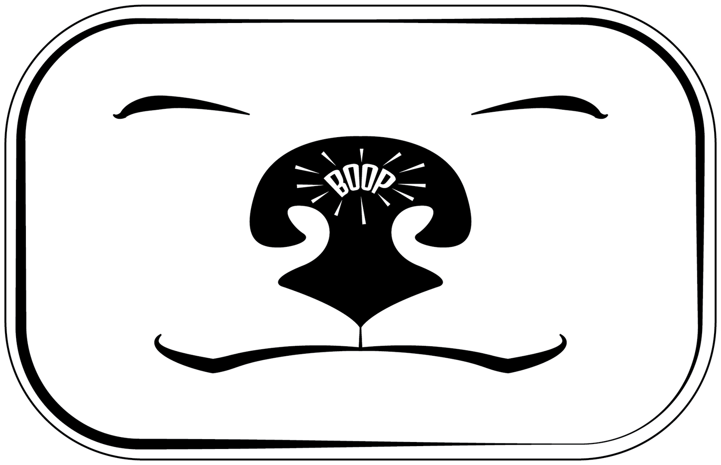 BOOP Sticker (2 pack)